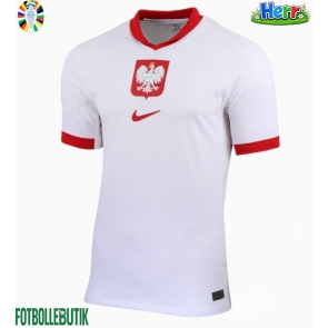 Polen Hemmatröja EM 2024 Kortärmad